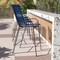 Flash Furniture 4PK Navy Outdoor Barstools with Flex Material 4-JJ-092H-NV-GG - alternate 1